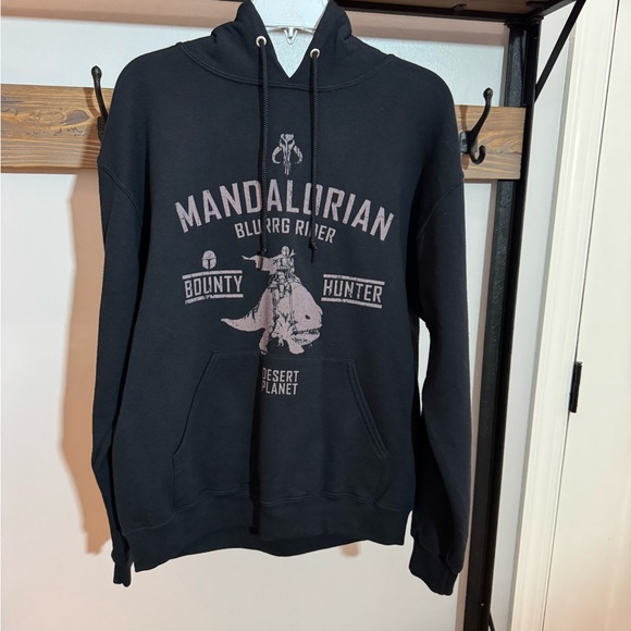 Star Wars Other - Mandalorian Disney Blurrg Rider Black Hoodie first run merch 2020